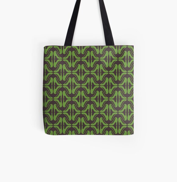 Green shoes All Over Print Tote Bag