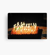 Happy Birthday Canvas Print