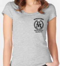 Miskatonic Faculty Women's Fitted Scoop T-Shirt