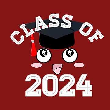 Class of 2024, cool design' Sticker | Spreadshirt
