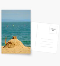 Sand Castle, Tenby, South Wales. uk. Postcards