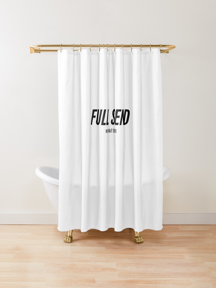 full shower curtain