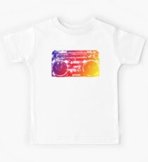 Alte Schule Boombox Kinder T-Shirt