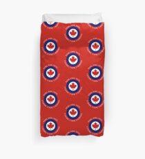 Royal Canadian Air Force Roundel Shield Duvet Cover