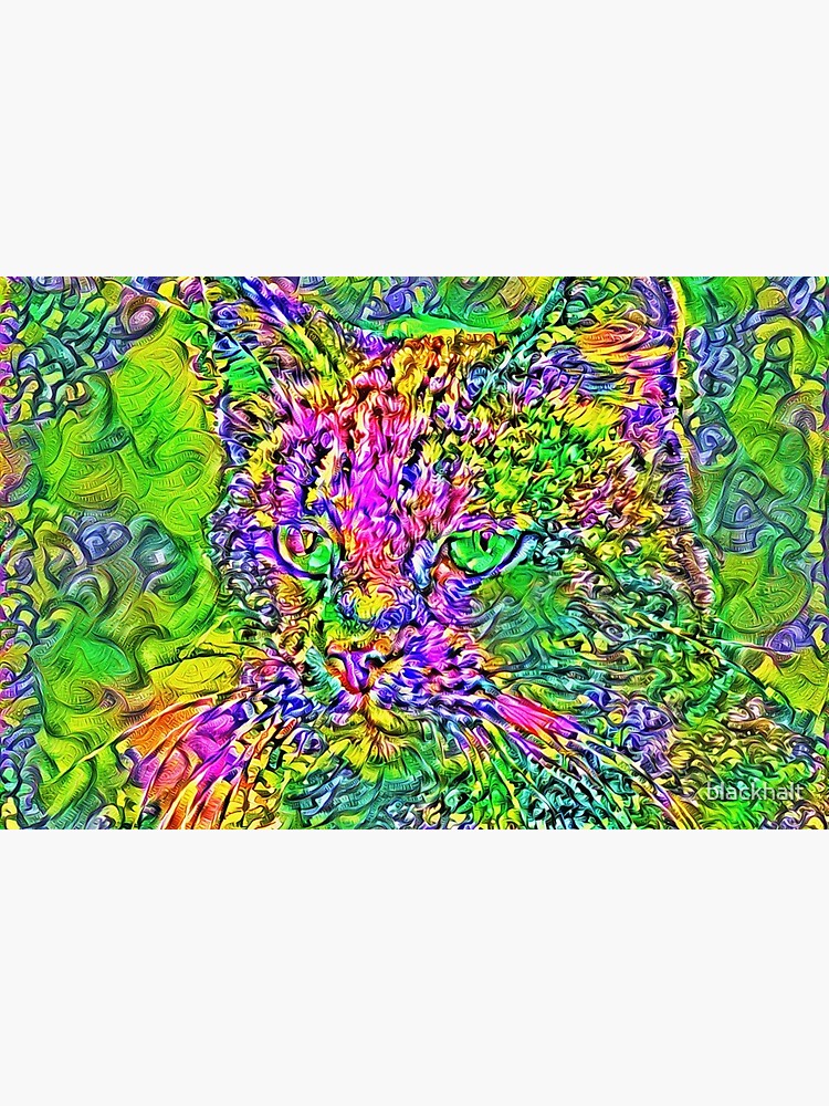 Artificial neural style Flower cat by blackhalt