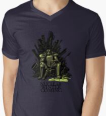 Nuclear winter is coming Men's V-Neck T-Shirt