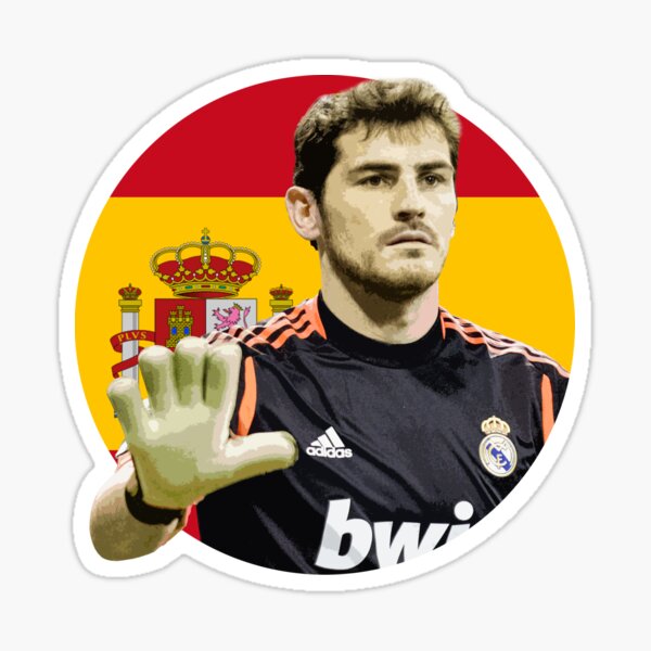 Iker Casillas - Spain Legend Goalkeeper Sticker