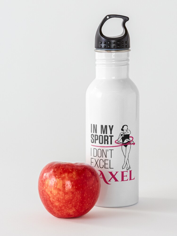 Alternate view of Womens Figure Skating In My Sport I Don't Excel I Axel Water Bottle