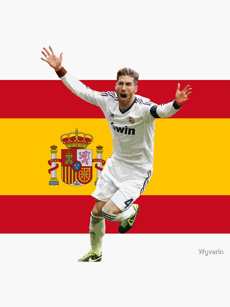 Sergio Ramos - Spain and Real Madrid Legend by Wyverin