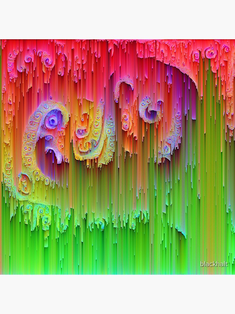 DeepDream Red to Green +2020 by blackhalt