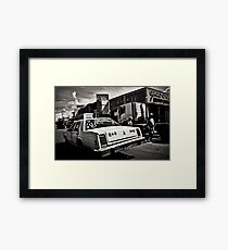 Taxi Framed Print