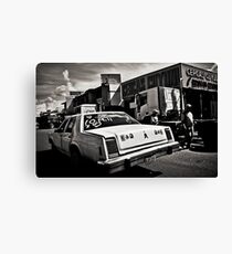 Taxi Canvas Print