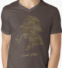 Sherlock Holmes The Canon Men's V-Neck T-Shirt
