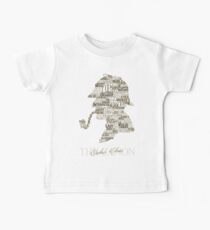 Sherlock Holmes The Canon (white) Baby Tee