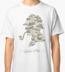 Sherlock Holmes The Canon (white) Classic T-Shirt