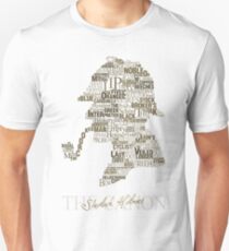 Sherlock Holmes The Canon (white) Unisex T-Shirt