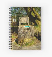 Parking Meter in Dartmoor Spiral Notebook