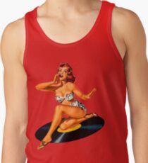 Camisetas de tirantes para hombre Diosa del Rockabilly