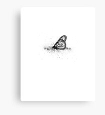 butterfly ink lithograph Metal Print