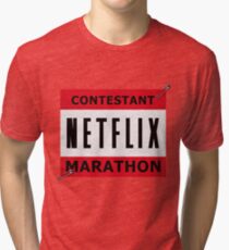 Netflix Marathon Tri-blend T-Shirt