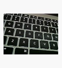 QWERTY Photographic Print