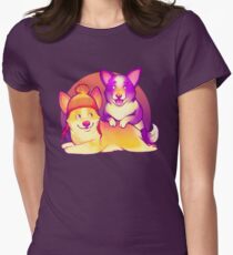 Cunning Corgis Women's Fitted T-Shirt