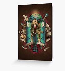 I Am The Bad Wolf Greeting Card