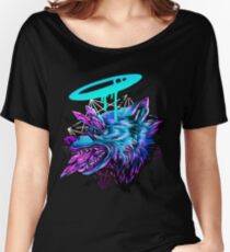 Crystal Wolf Women's Relaxed Fit T-Shirt