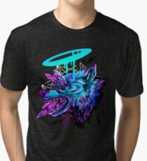 Camiseta de tejido mixto Lobo de cristal