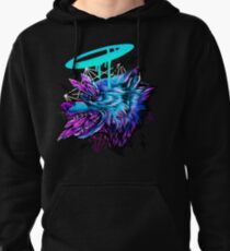 Crystal Wolf Pullover Hoodie
