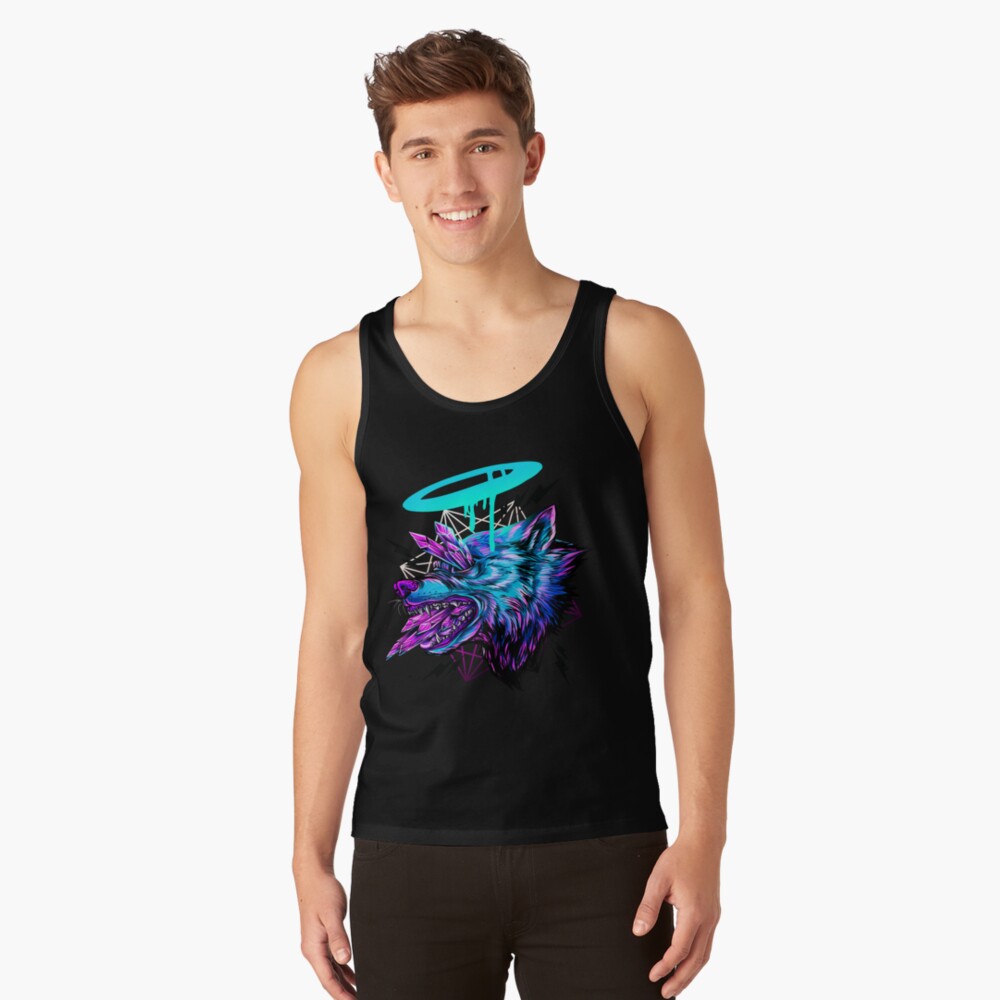 Crystal Wolf Tank Top