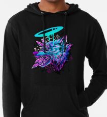 Kristallwolf Leichter Hoodie