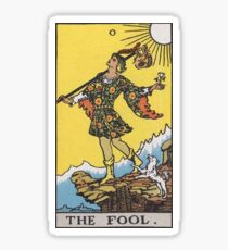 Tarot Card- The Fool Sticker