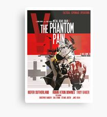 Phantom - Metal Gear Metal Print