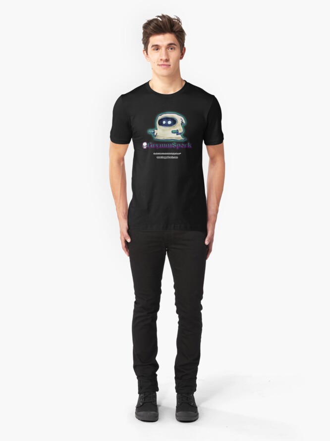 Alternate view of GrymmSpork RPG - Booger Slim Fit T-Shirt