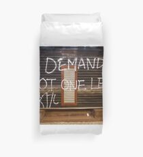 Hong Kong Protests 5 Demands Duvet Cover