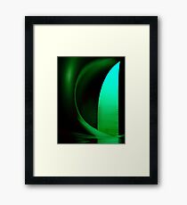 Inside Levity III - shapes and colours Framed Print