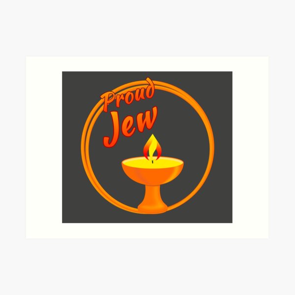 Proud Jew Art Print