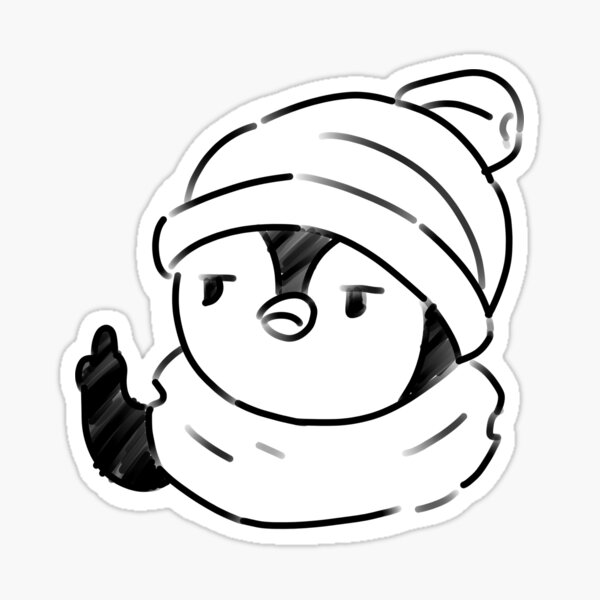 Middle Fingers In The Air Sticker