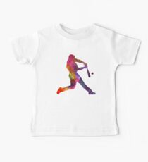 Baseball player hitting a ball Baby Tee