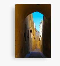 Quiet streets Canvas Print