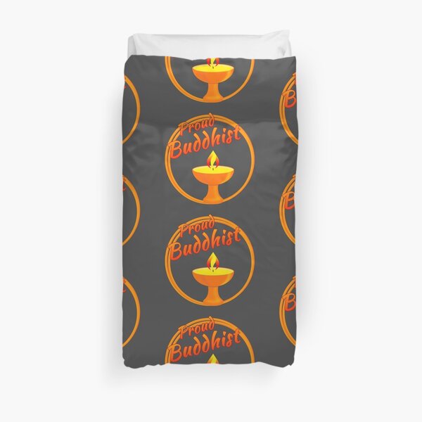 Proud Buddhist Duvet Cover