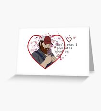 Squirrely Valentine Greeting Card