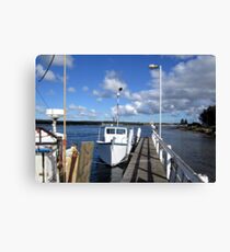 Wooden Jetty Canvas Print