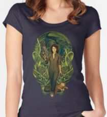 Come On, Cat Women's Fitted Scoop T-Shirt