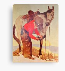 Charles Hargens Stetson Hat Advertisement Metal Print