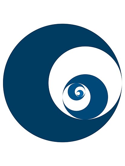 "Golden Ratio Cutout Circles" Poster by joshdbb | Redbubble