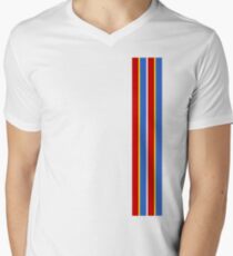 ernie stripes Men's V-Neck T-Shirt