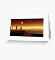 Arrakis Greeting Card