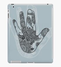 blue shadow iPad Case/Skin